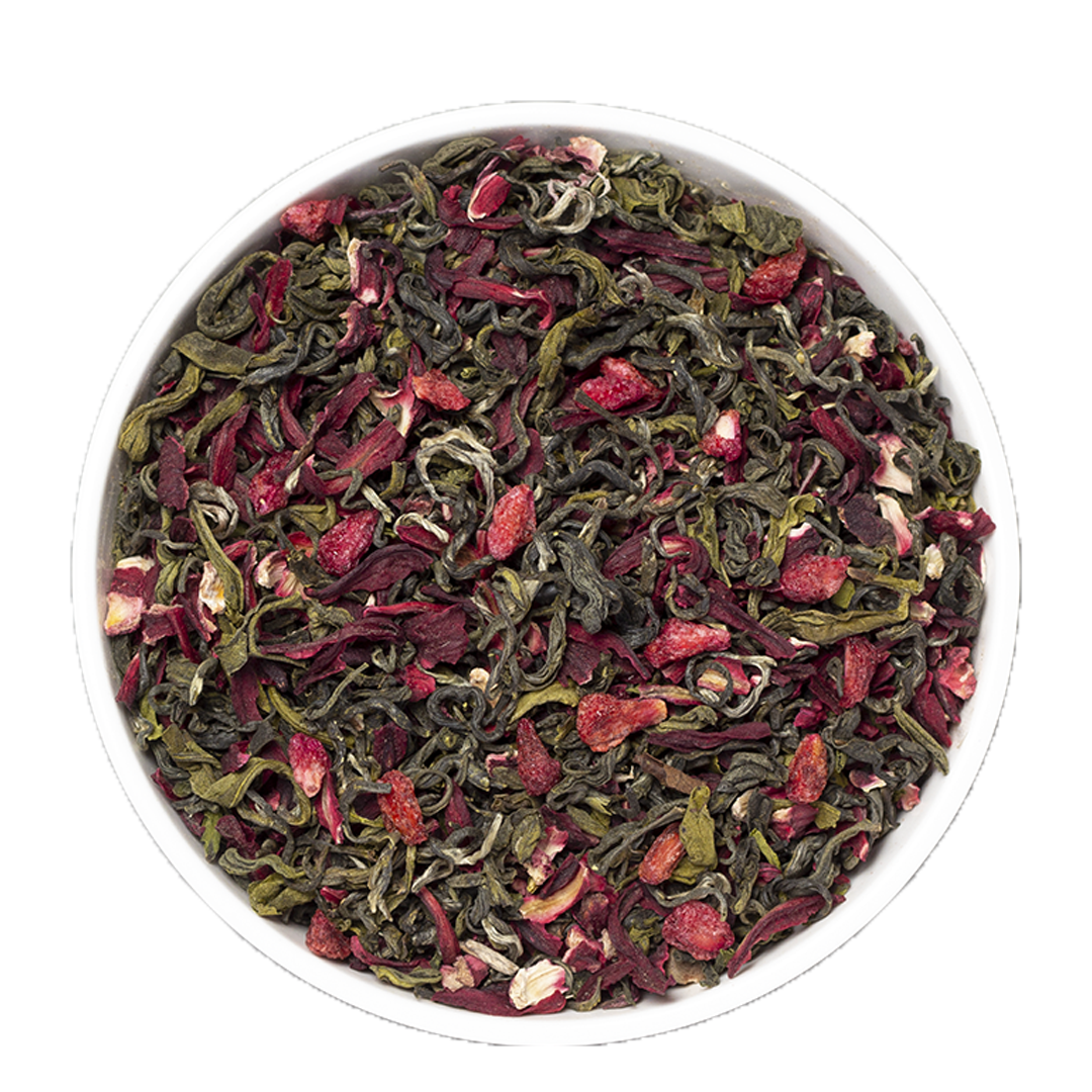 Herbal Infusion – With Hibiscus, Pomegranate & Green Tea known to support heart-friendly wellness