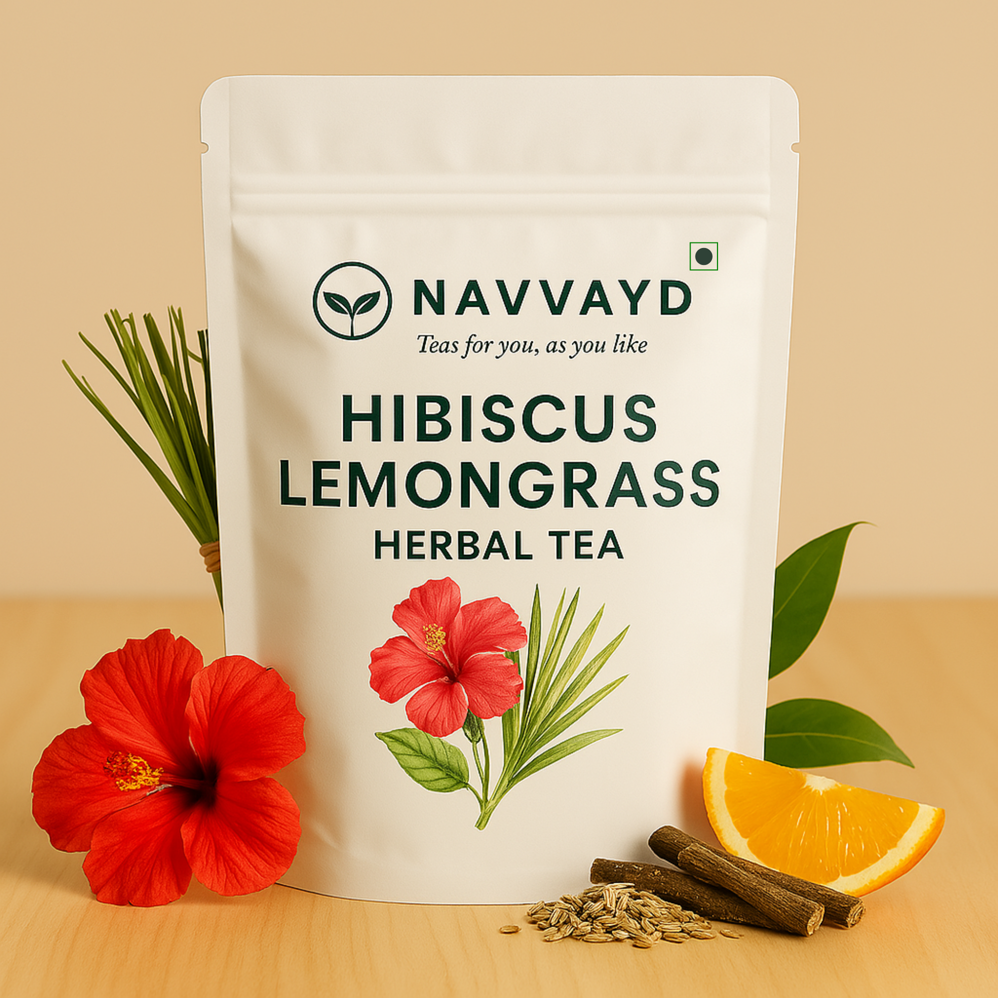 Hibiscus Lemongrass Herbal Infusion