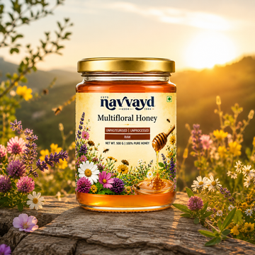 Multi Floral Honey 500 G | 100% Unpasteurized, Unprocessed & Raw