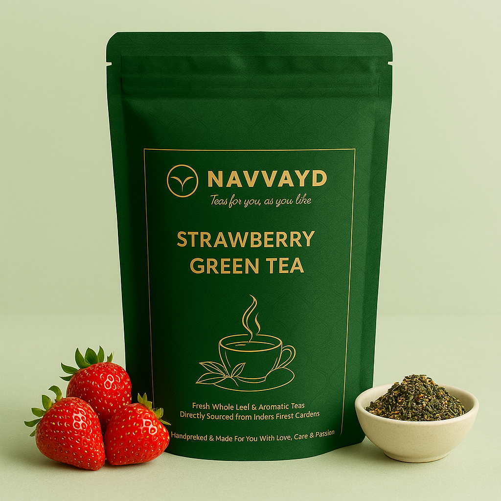 Strawberry Green Tea